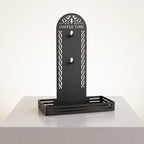 Metal Coffee Station & 2 Mug Holder Tray, 4 Colors Available