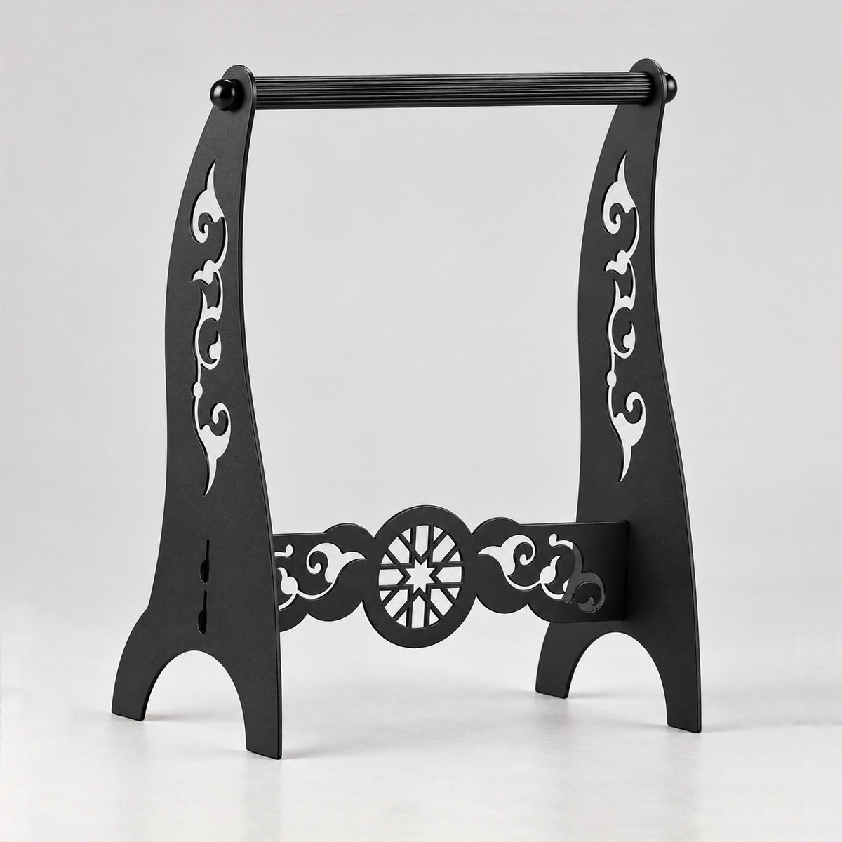 Metal Hand Towel Holder, Freestanding Bathroom Stand, 4 Colors Available