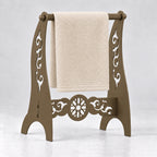 Metal Hand Towel Holder, Freestanding Bathroom Stand, 4 Colors Available