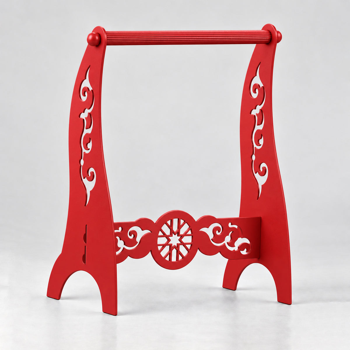 Metal Hand Towel Holder, Freestanding Bathroom Stand, 4 Colors Available