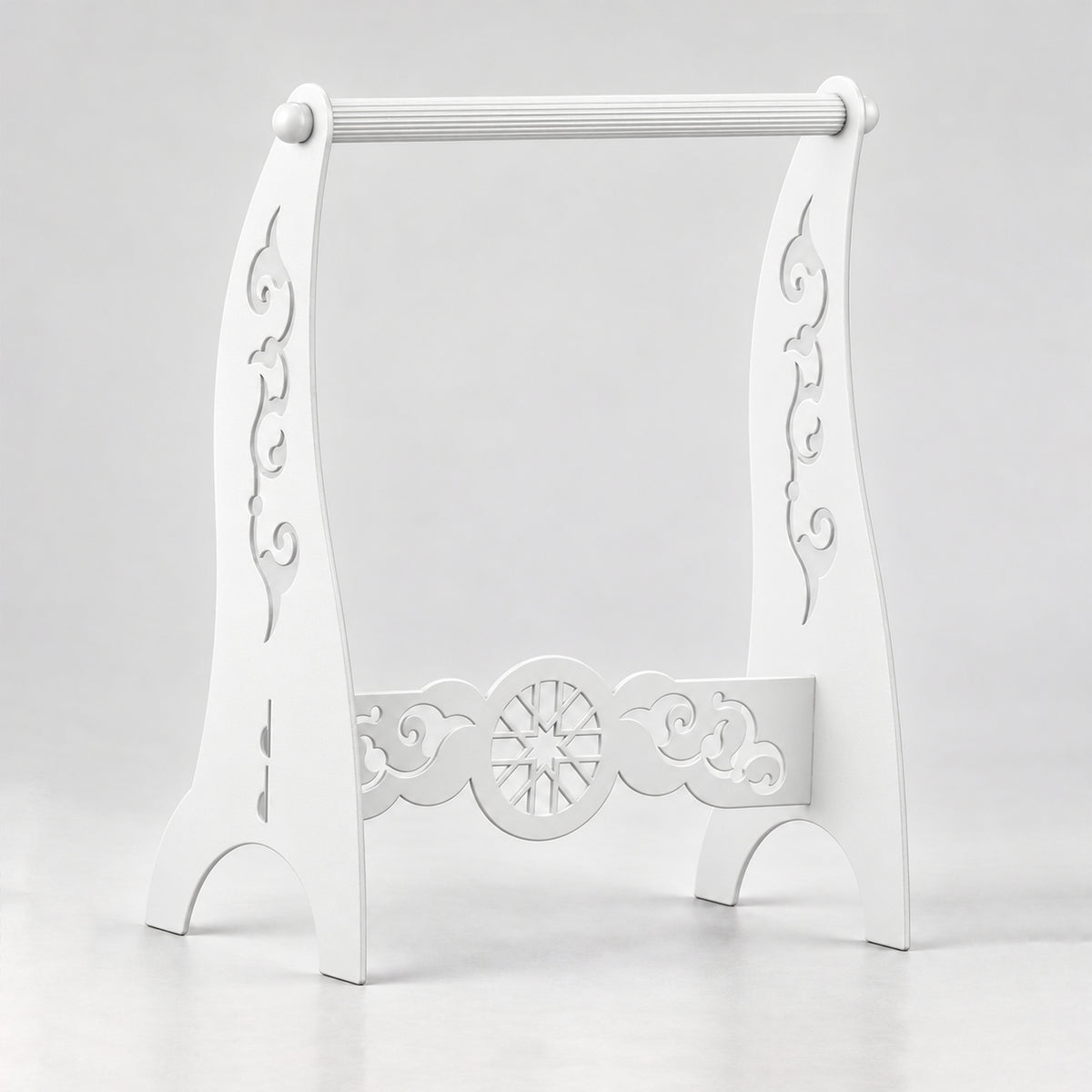 Metal Hand Towel Holder, Freestanding Bathroom Stand, 4 Colors Available