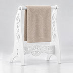 Metal Hand Towel Holder, Freestanding Bathroom Stand, 4 Colors Available