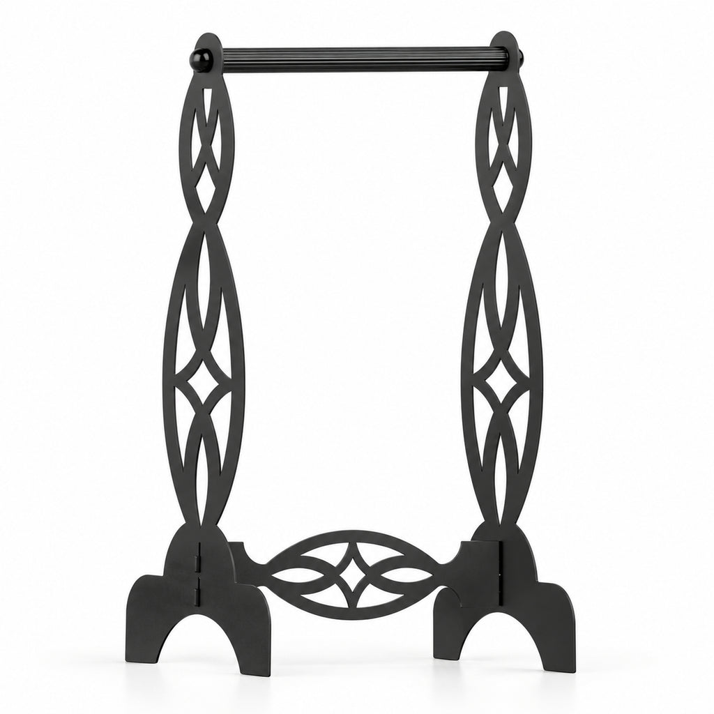 Freestanding Hand Towel Holder, Decorative Metal Countertop Stand, Modern Bathroom Decor
