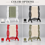 Freestanding Hand Towel Holder, Decorative Metal Countertop Stand, Modern Bathroom Decor