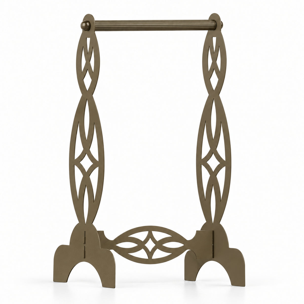 Freestanding Hand Towel Holder, Decorative Metal Countertop Stand, Modern Bathroom Decor