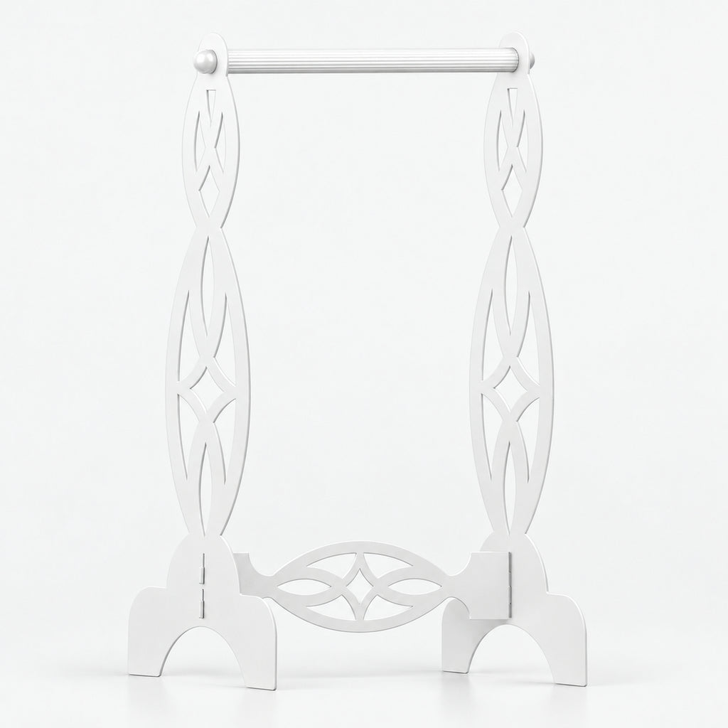 Freestanding Hand Towel Holder, Decorative Metal Countertop Stand, Modern Bathroom Decor