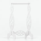 Freestanding Hand Towel Holder, Decorative Metal Countertop Stand, Modern Bathroom Decor