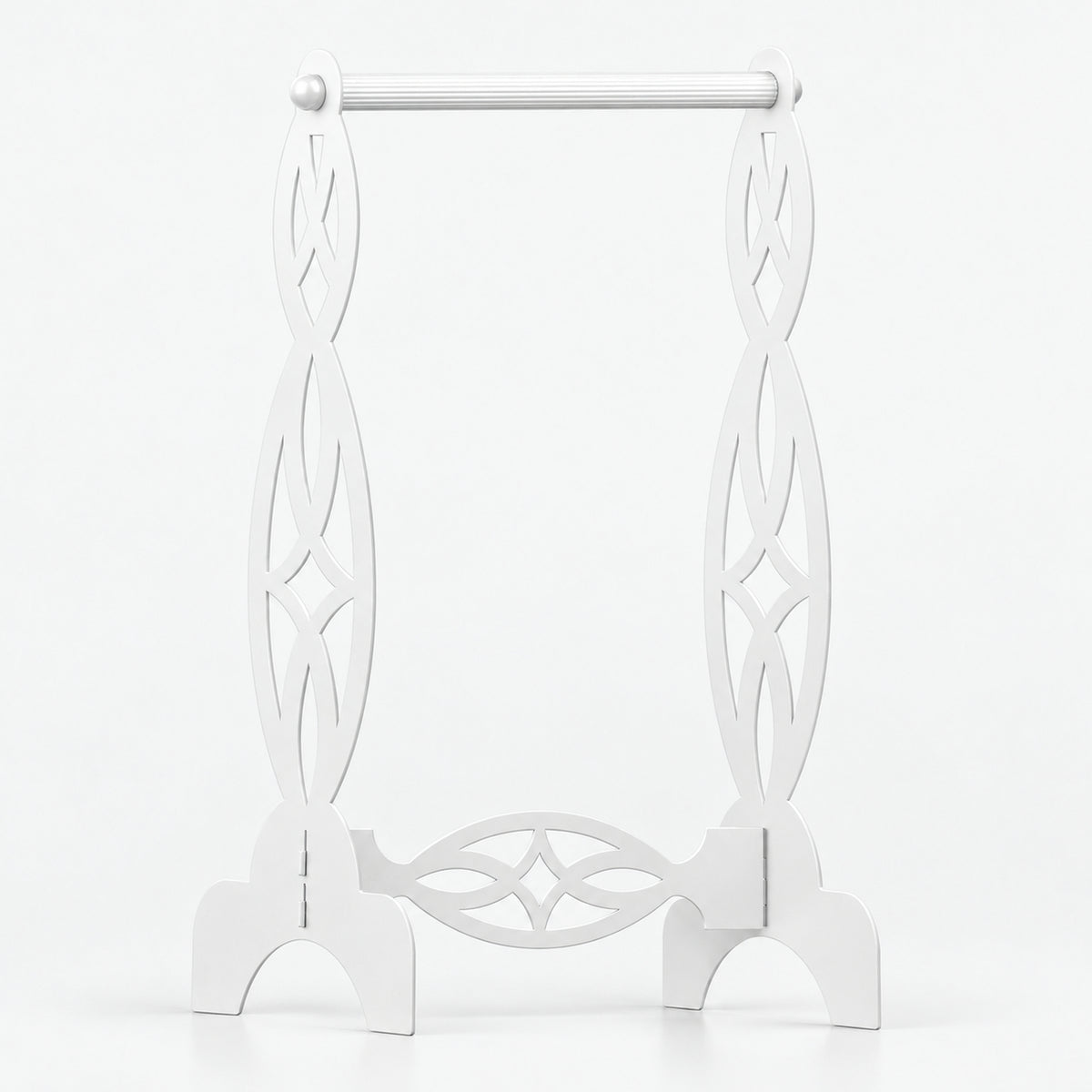 Freestanding Hand Towel Holder, Decorative Metal Countertop Stand, Modern Bathroom Decor