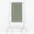 Freestanding Hand Towel Holder, Decorative Metal Countertop Stand, Modern Bathroom Decor