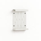 Wall Mounted Magazine Rack with Display Shelf, 2 mm Steel