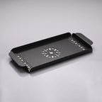 Modern Metal Decorative Tray | Laser Cut Serving & Desk Tray