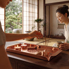 Modern Metal Decorative Tray | Laser Cut Serving & Desk Tray